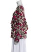 Jason Wu Floral Print V-Neck Blouse