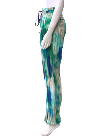 Jason Wu Collection Tie-Dye Print Straight Leg Pants