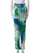 Jason Wu Collection Tie-Dye Print Straight Leg Pants