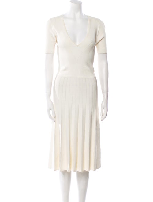 Jason Wu V-Neck Midi Length Dress