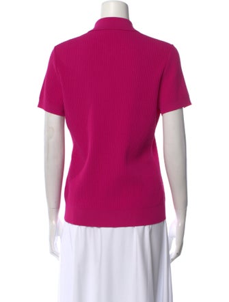 Jason Wu V-Neck Short Sleeve Polo