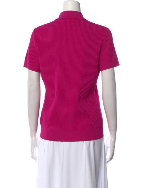 Jason Wu V-Neck Short Sleeve Polo