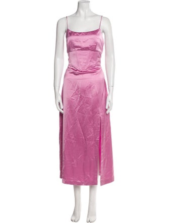 Jason Wu Square Neckline Long Dress