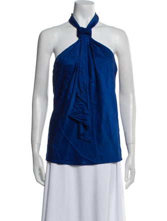 Jason Wu Silk Halterneck Blouse