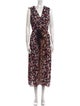 Jason Wu Floral Print Long Dress