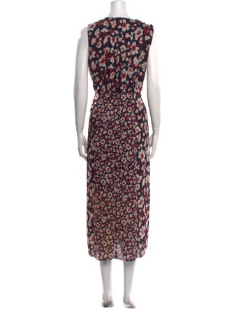 Jason Wu Floral Print Long Dress