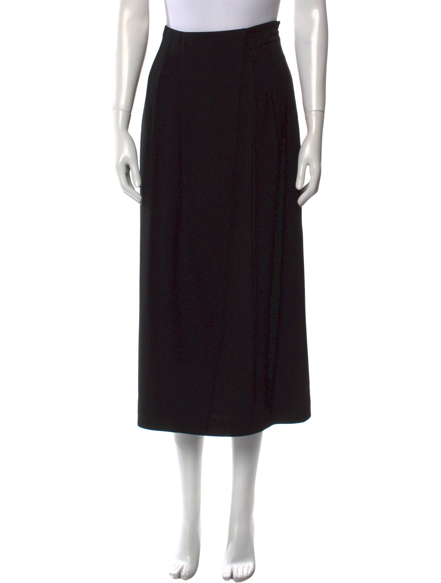 Jason Wu Pleated Accents Midi Length Skirt