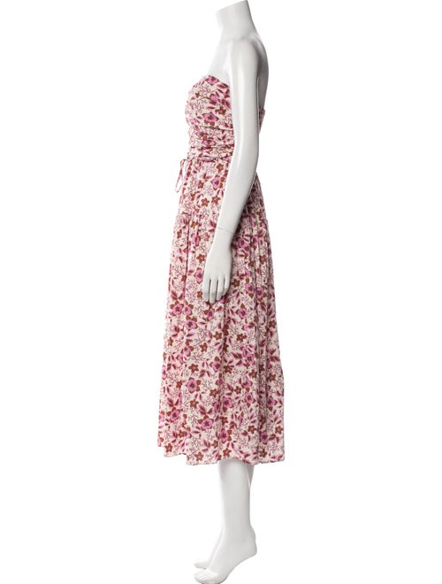 Jason Wu Floral Print Midi Length Dress