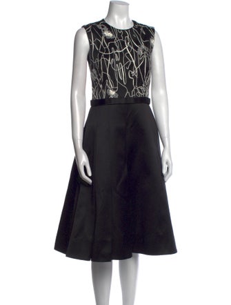 Jason Wu Silk Midi Length Dress