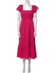 Jason Wu Square Neckline Long Dress