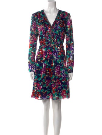 Jason Wu Printed Knee-Length Dress