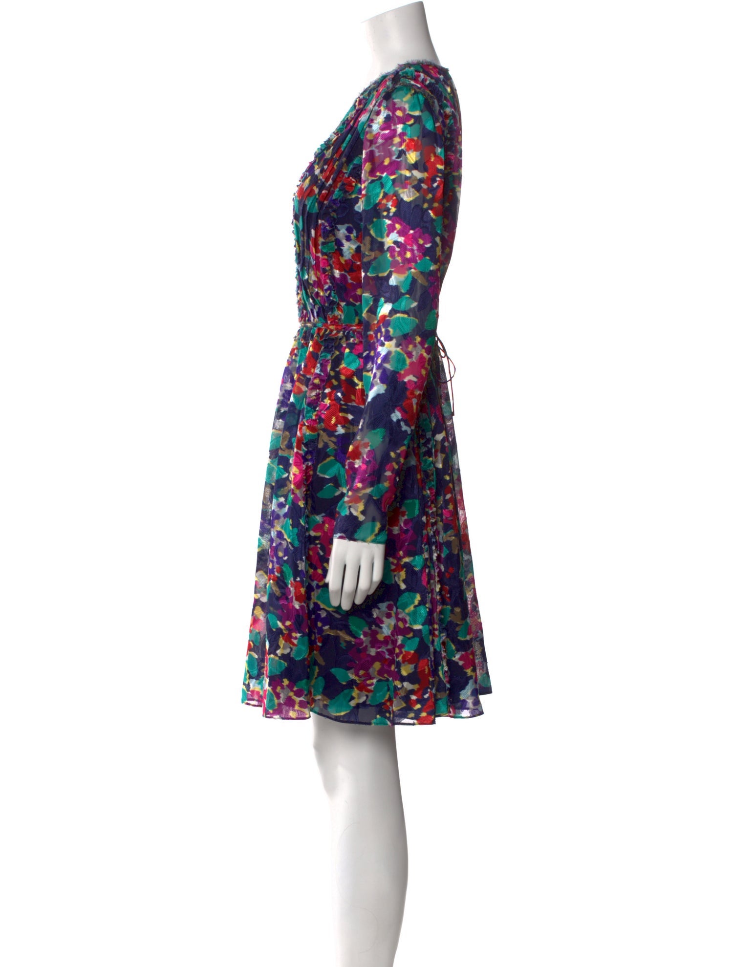 Jason Wu Printed Knee-Length Dress