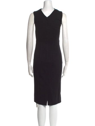 Jason Wu Mock Neck Midi Length Dress