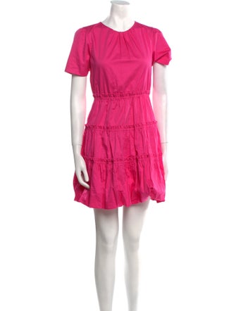 Jason Wu Crew Neck Mini Dress