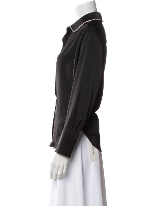 Jason Wu Long Sleeve Button-Up Top