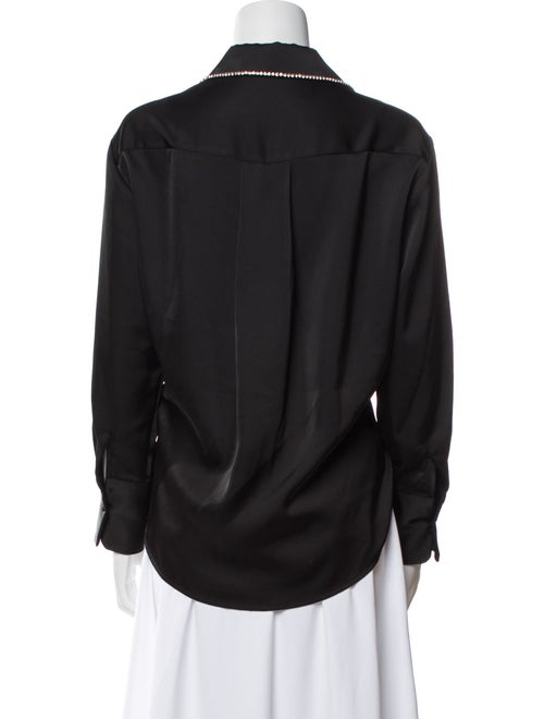 Jason Wu Long Sleeve Button-Up Top