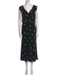 Jason Wu Silk Midi Length Dress