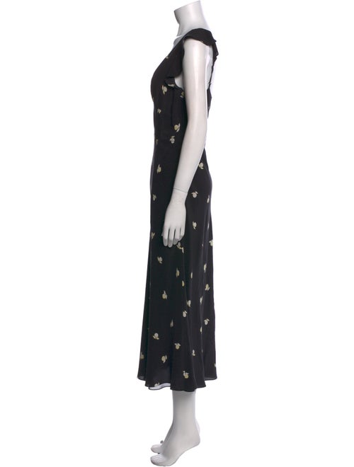 Jason Wu Silk Midi Length Dress