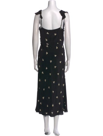 Jason Wu Silk Midi Length Dress