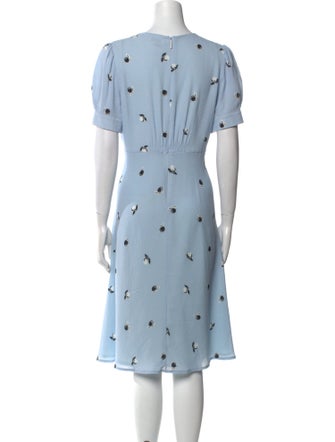 Jason Wu Printed Midi Length Dress