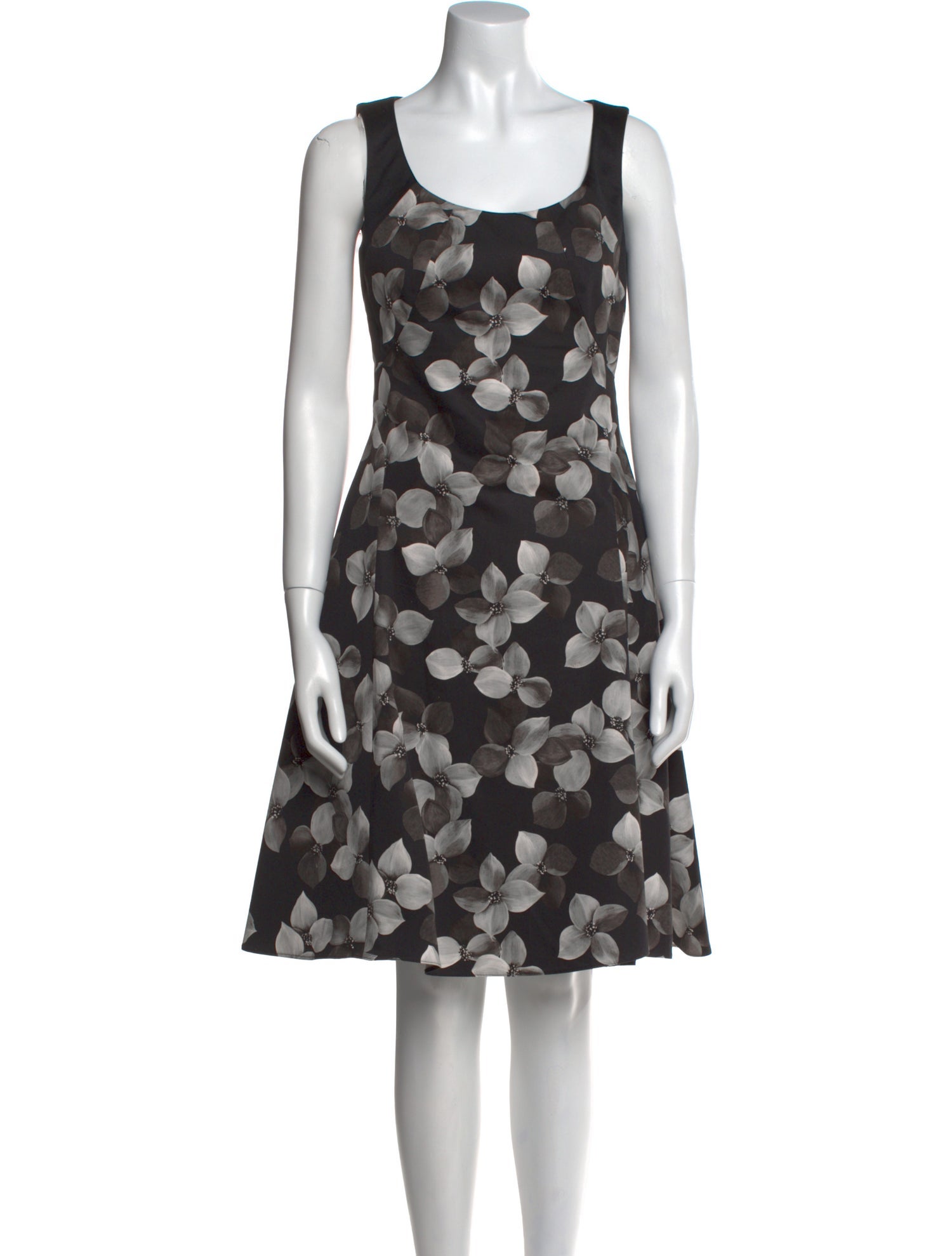 Jason Wu Printed Knee-Length Dress