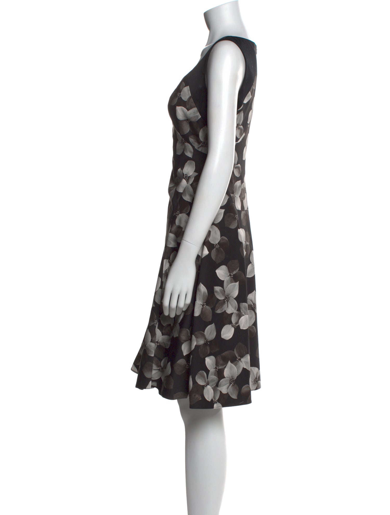 Jason Wu Printed Knee-Length Dress