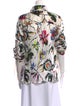 Jason Wu Silk Floral Print Blouse