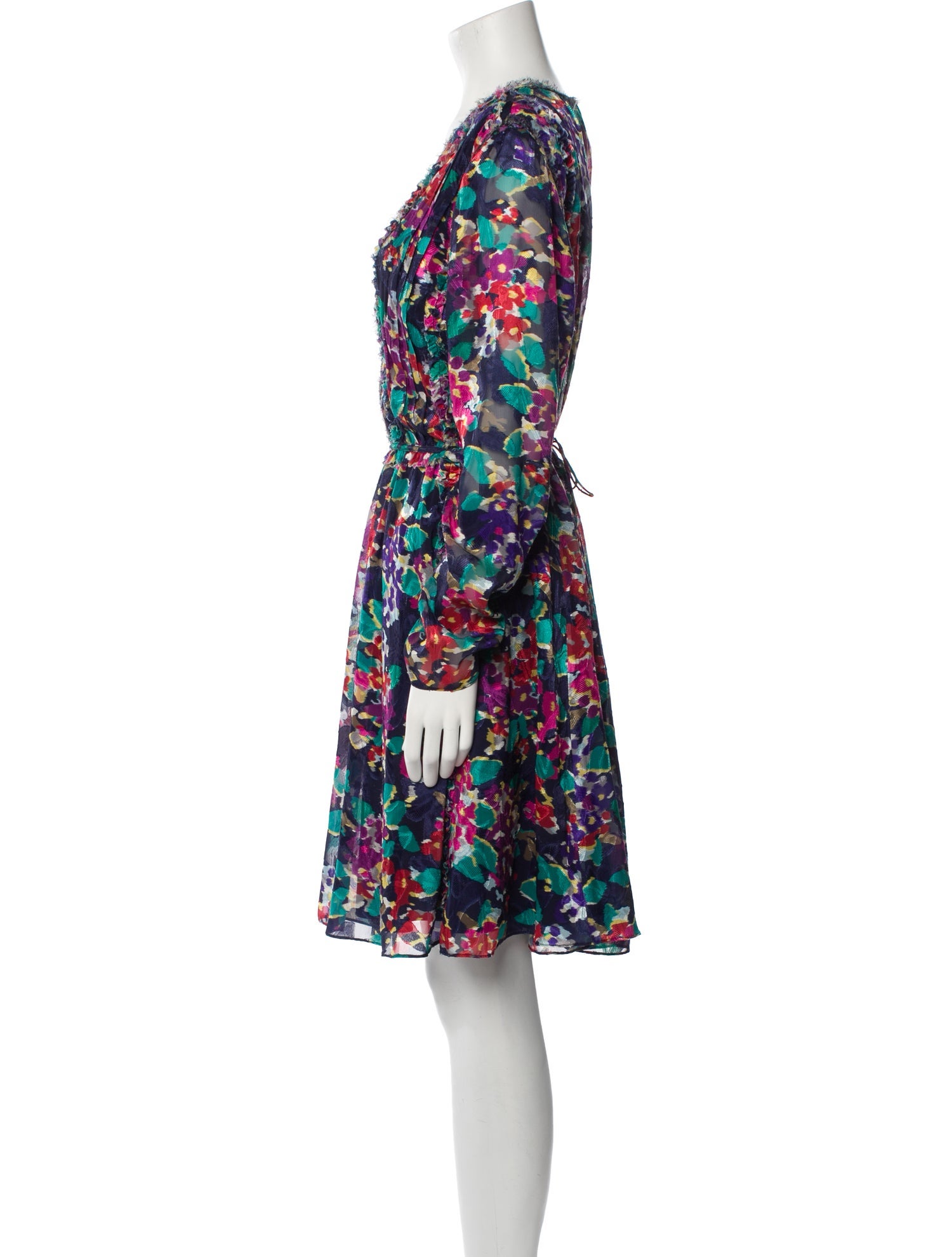 Jason Wu Floral Print Knee-Length Dress