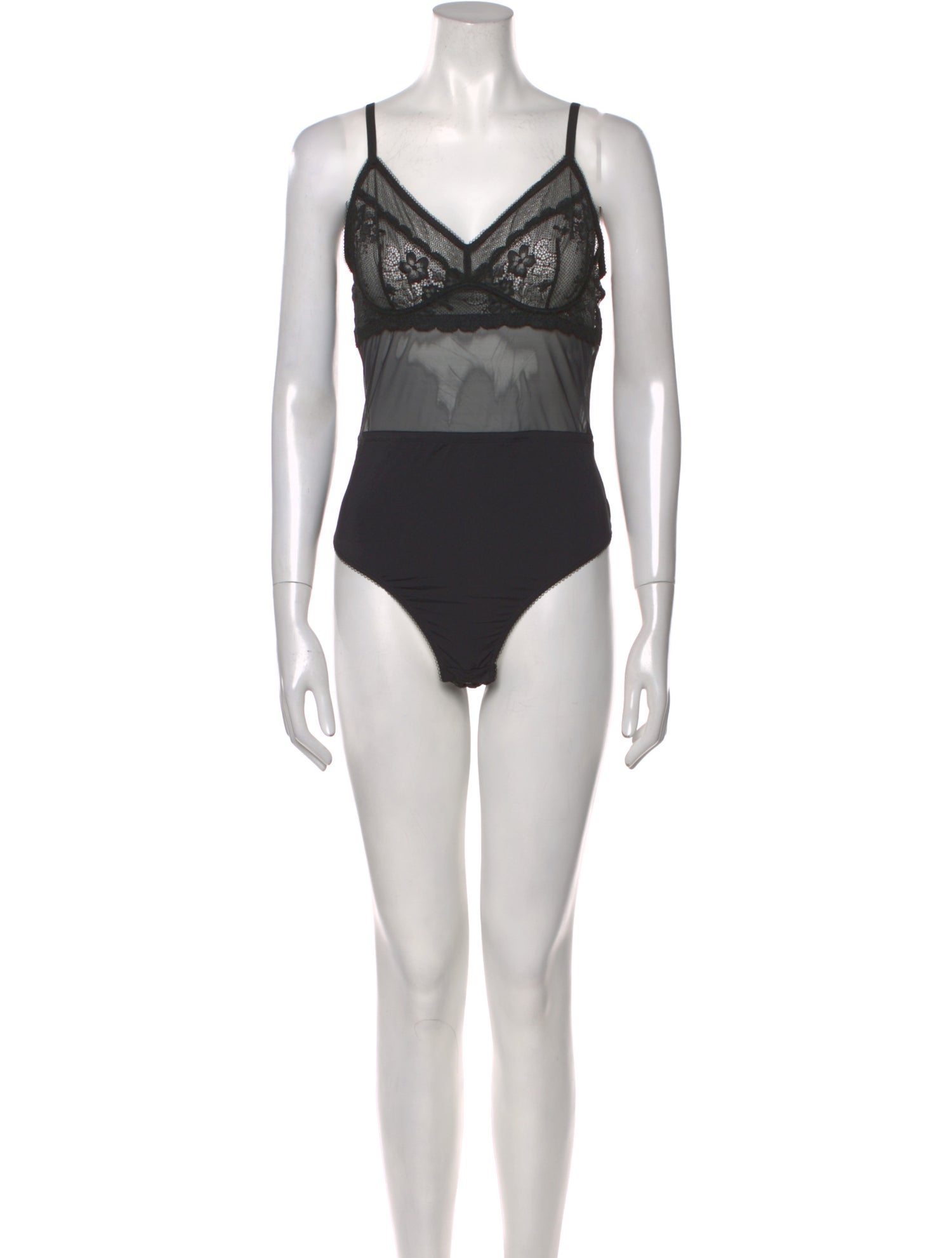 Jason Wu V-Neck Sleeveless Bodysuit