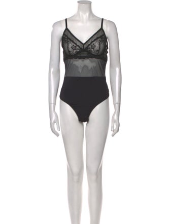 Jason Wu V-Neck Sleeveless Bodysuit