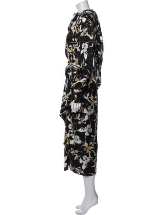 Jason Wu Silk Midi Length Dress