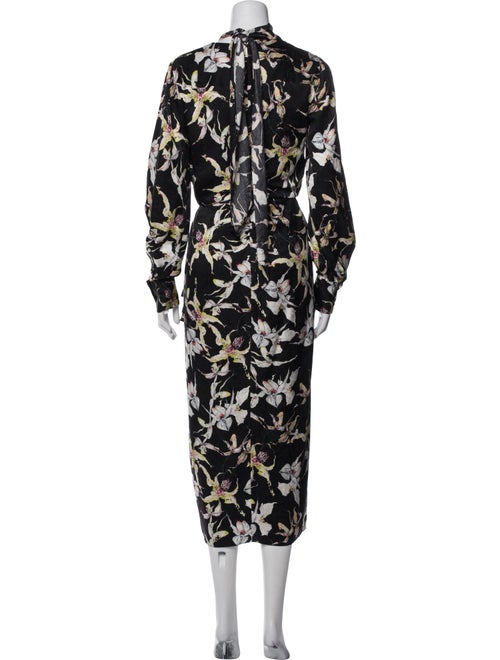 Jason Wu Silk Midi Length Dress