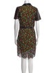 Jason Wu Floral Print Knee-Length Dress