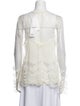Jason Wu Crew Neck Long Sleeve Blouse