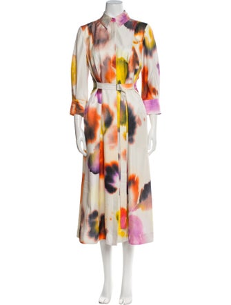 Jason Wu Silk Midi Length Dress