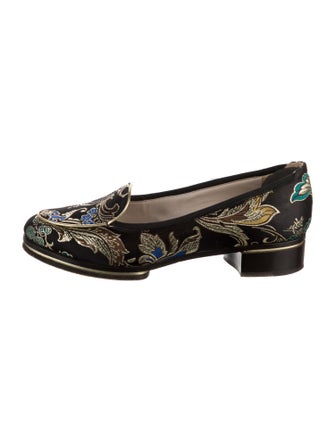 Jason Wu Canvas Printed Loafers