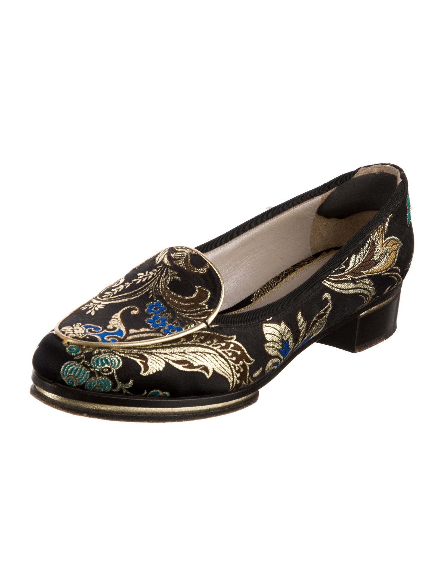 Jason Wu Canvas Printed Loafers