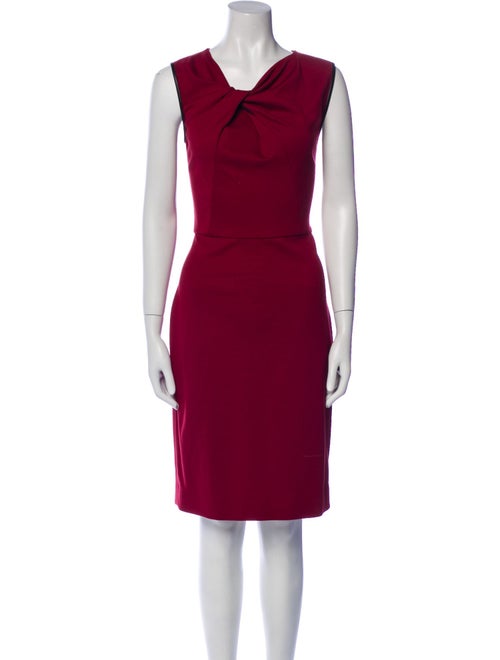Jason Wu Cowl Neck Knee-Length Dress