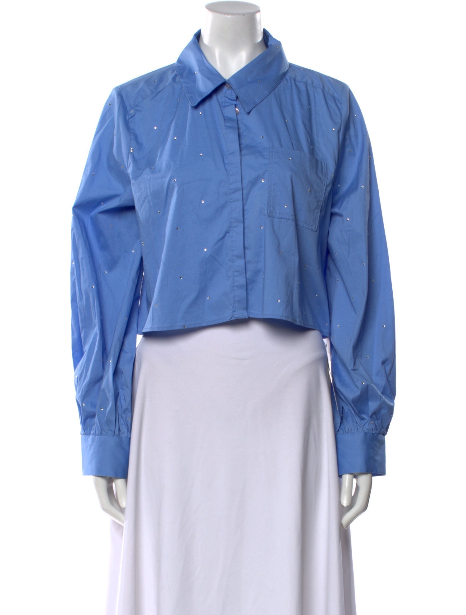 Jason Wu Long Sleeve Crop Top w/ Tags