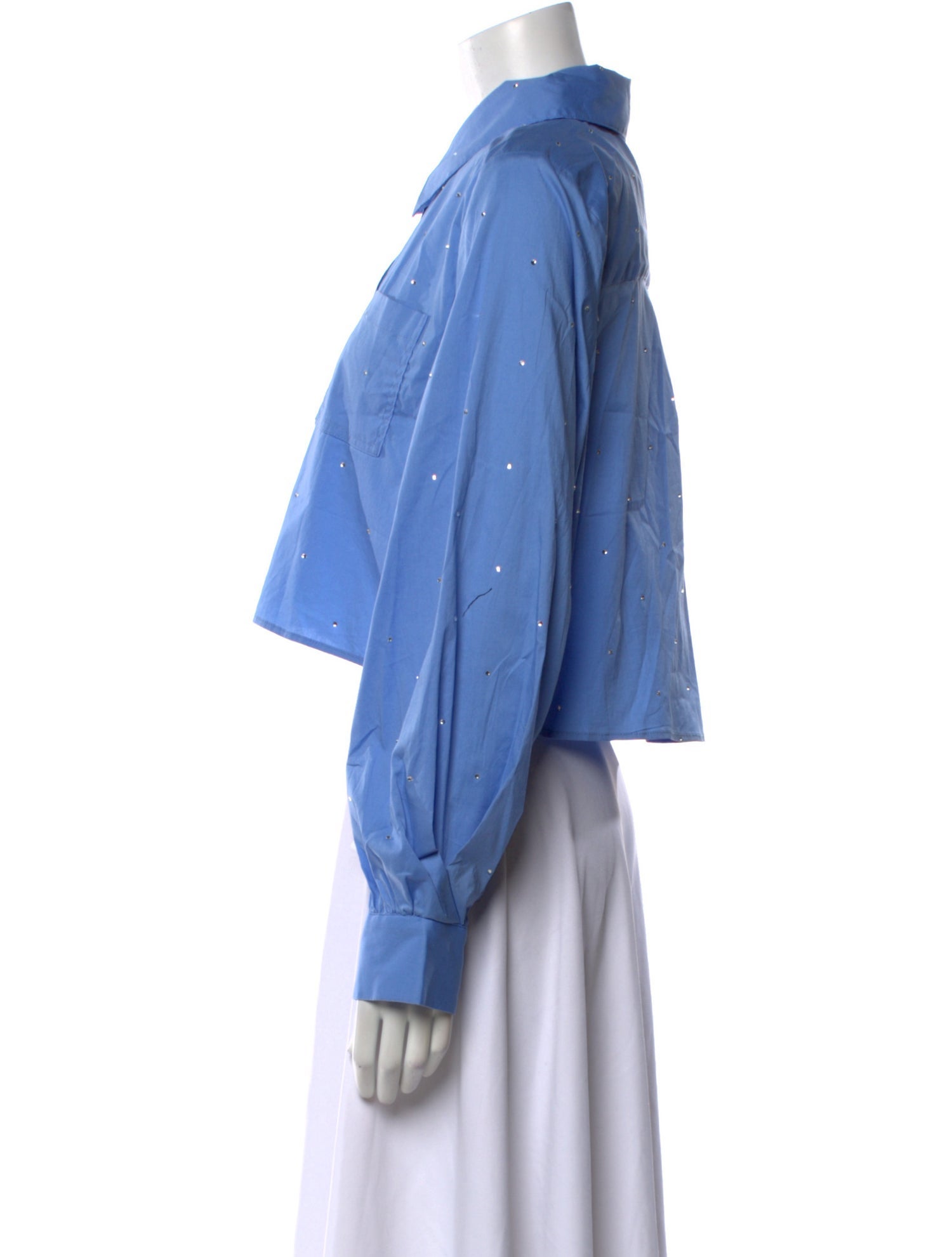 Jason Wu Long Sleeve Crop Top w/ Tags