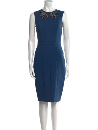 Jason Wu Crew Neck Mini Dress