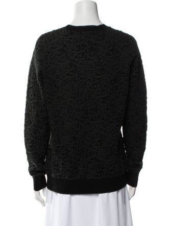 Jason Wu Crew Neck Long Sleeve Sweatshirt