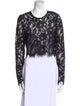 Jason Wu Nylon Lace Pattern Crop Top