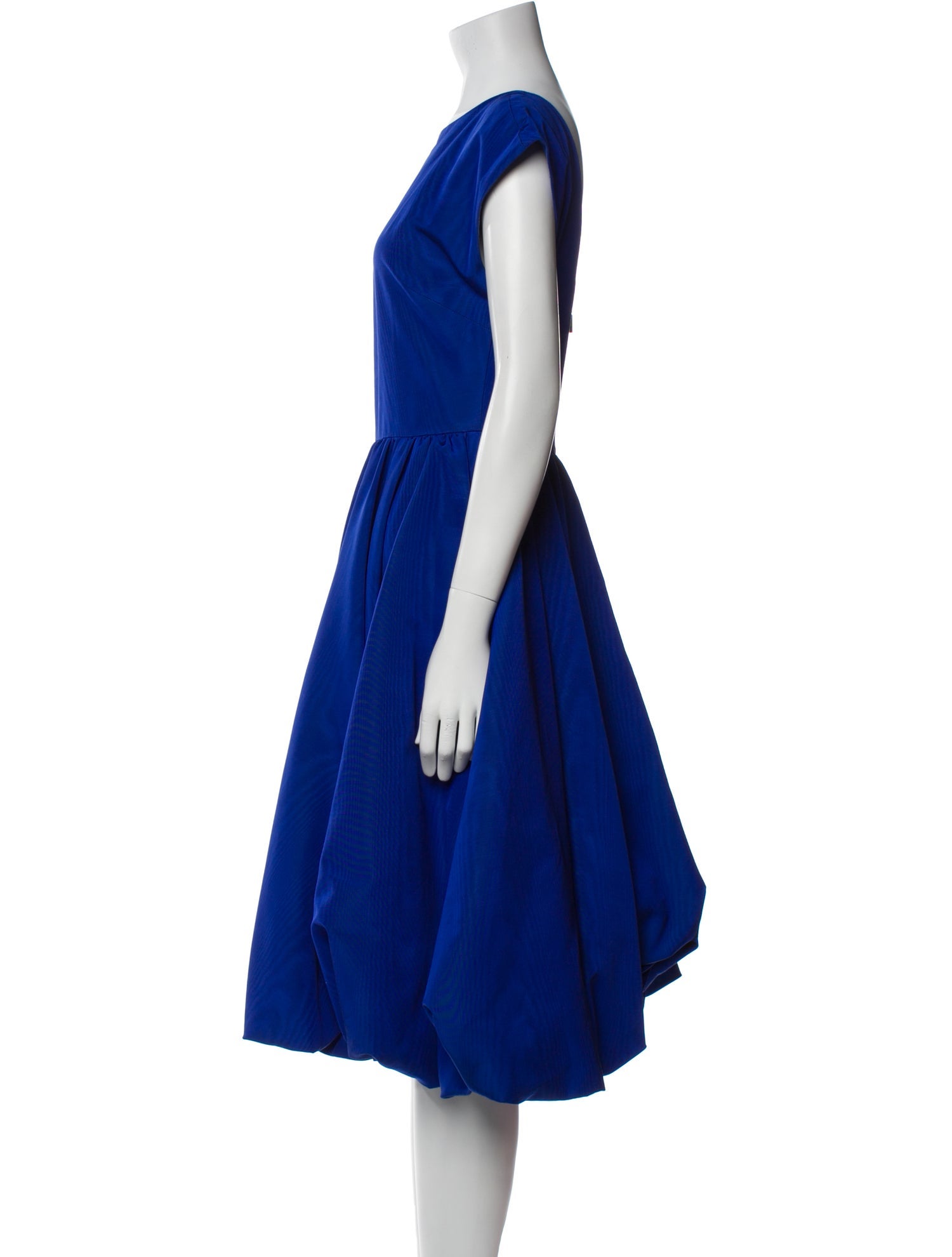 Jason Wu Bateau Neckline Midi Length Dress