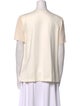 Jason Wu Scoop Neck Short Sleeve Blouse