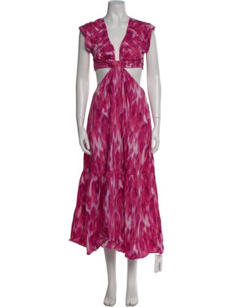 Jason Wu Printed Long Dress