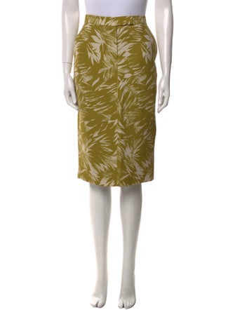 Jason Wu Printed Knee-Length Skirt