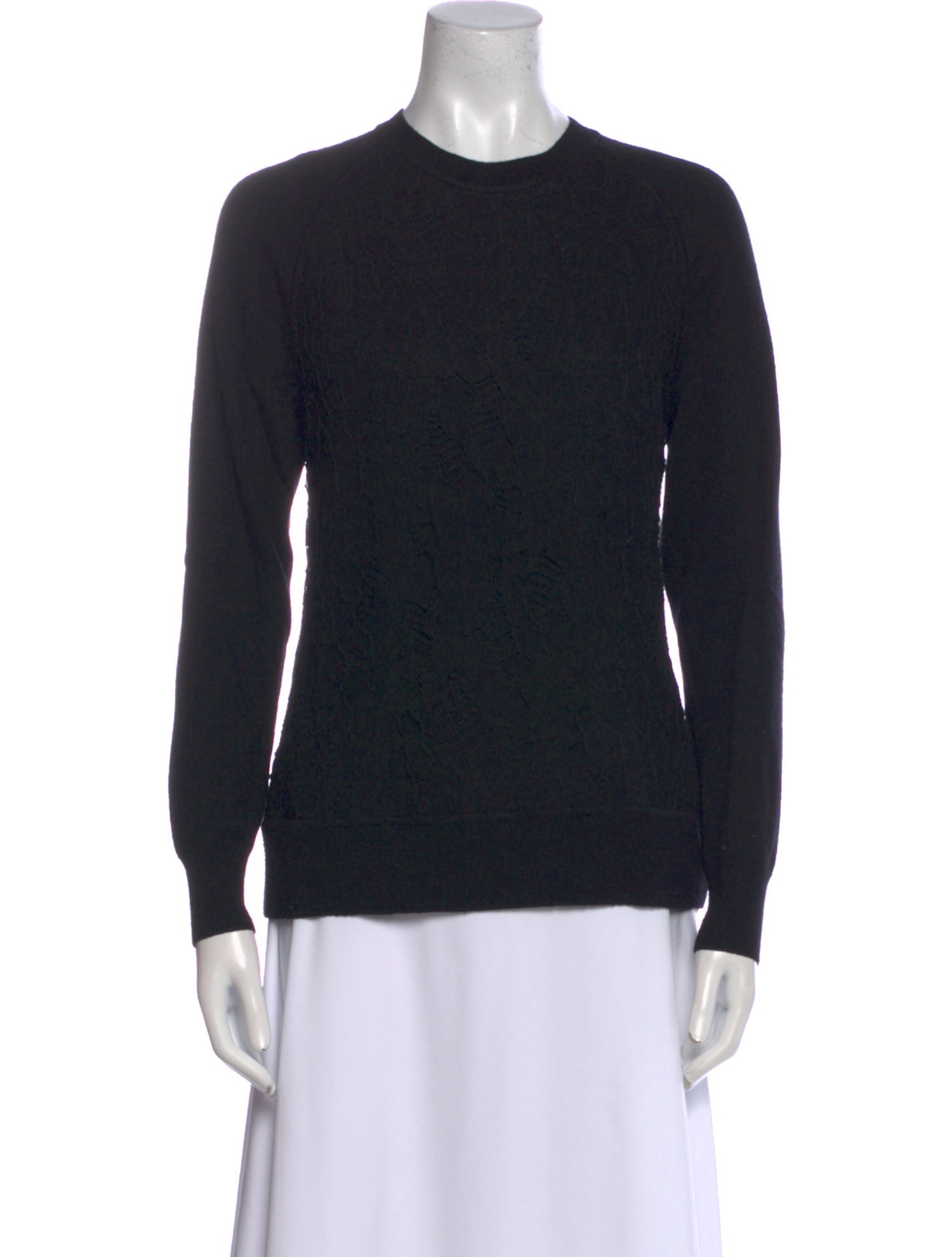 Jason Wu Merino Wool Crew Neck Sweatshirt