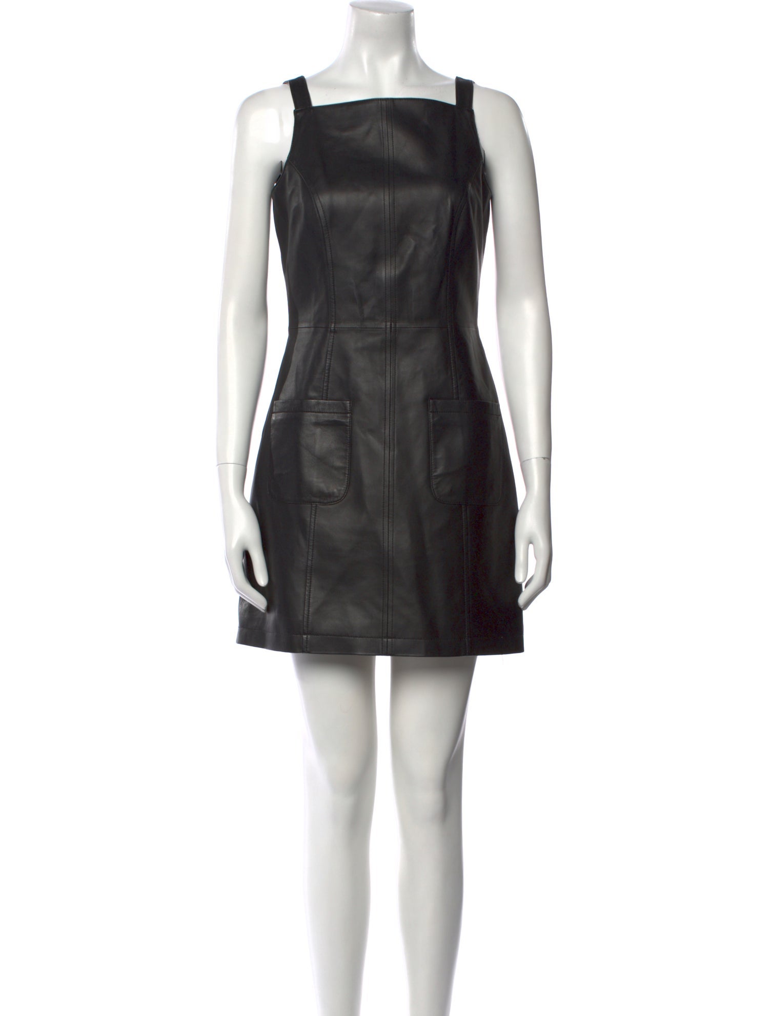 Jason Wu Lamb Leather Mini Dress
