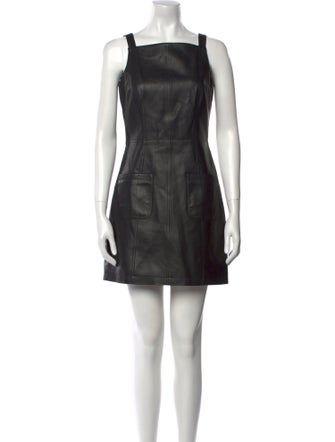 Jason Wu Lamb Leather Mini Dress